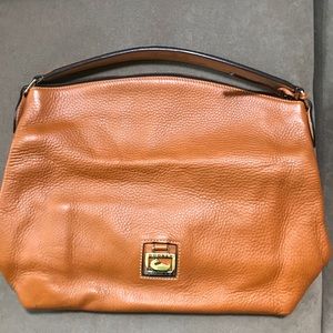 Dooney and Bourke Tan Leather Satchel